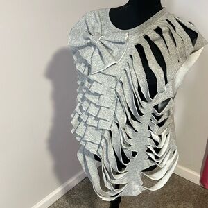Custom Designed Sleeveless Sweatshirt Size XL